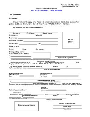 what is form 1525 philippine postal corporation|What to do when you get a REGISTRY NOTICE from the .